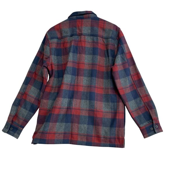 NEW Weatherproof Vintage Men's M Plaid Button-Down Shirt Jacket side pocket - Picture 2 of 11